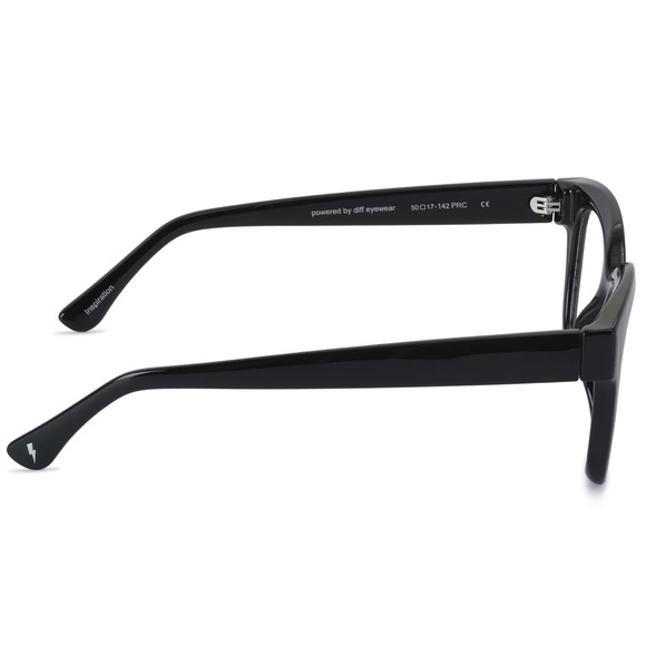 DIFF Bluelight Glasses Black Frame Blue Light Technology Lens Women’s Health NIB - Picture 5 of 10